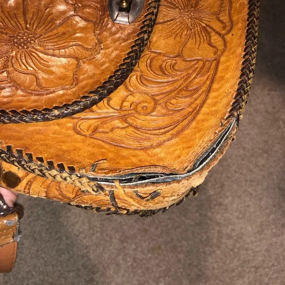 Brown Leather Purse - Picture 3 of 8